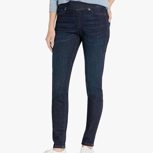 Amazon Essentials Womens Mid-Rise Stretch Pull-On Jegging